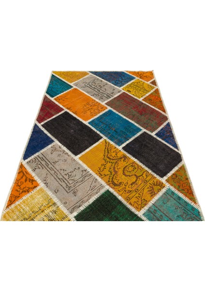 Teselya Kırmızı Eskitme Yün Modern Desenli Yün Hav Toz Vermez Leke Tutmayan Salon Yolluk Mutfak El Dokuma Halı modelleri