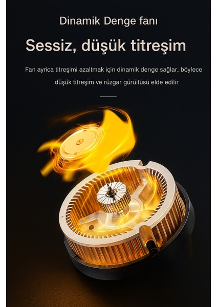 CX07 Yüksek Performanslı Telefon Soğutucu | 15W Radyatörlü Fan • Magsafe Destekli • Tablet Uyumlu