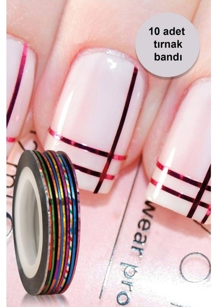 37 Parça Tırnak Süsleme Seti Nail Arts Süsleme Taşları Profesyonel Set