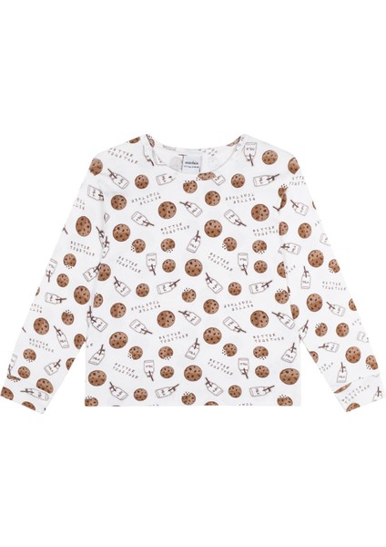 Kurabiye Canavarı Uzun Kollu Pijama Takımı modelleri