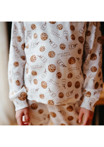 Kurabiye Canavarı Uzun Kollu Pijama Takımı indirimleri