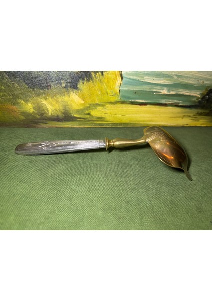 1960 Lar Fransız Servis Sos Kepçesi - 21 cm Boyunda fırsatları