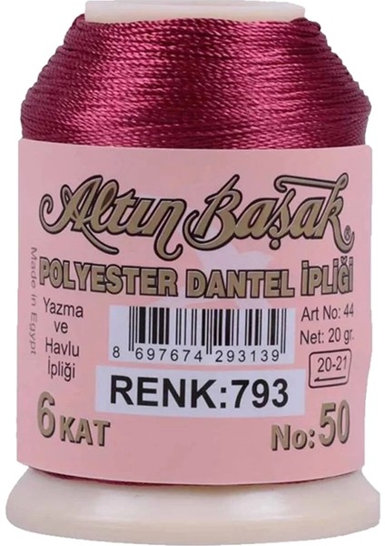 3 Adet Altınbaşak Oya ve Dantel Ipi 20 gr - - No: 793 modelleri