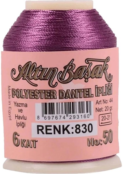 Altınbaşak Oya ve Dantel Ipi 20 gr - - No: 830