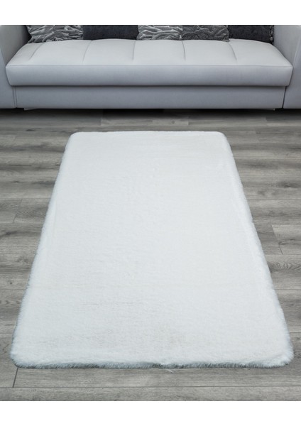Trevor Düz Beyaz Polyester Dikdörtgen Modern Desenli Akrilik Hav Vermeyen Leke Tutmayan Kolay Temizlenen Yumuşak Makine Salon Yolluk Mutfak Halı fırsatları