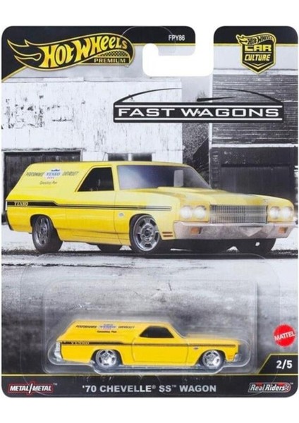Premium Fast Wagons 70 Chevelle Ss Wagon FPY86 JBK67