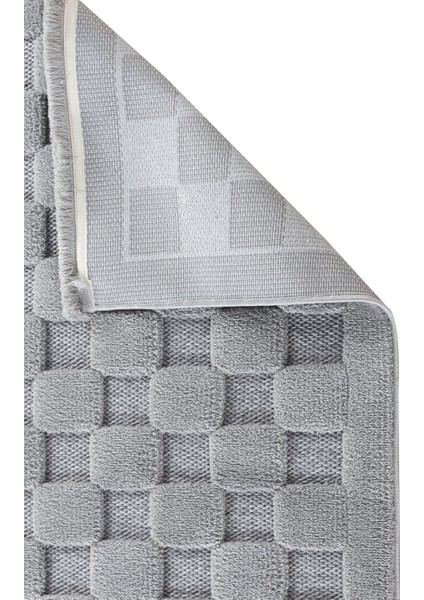 Exo Gri Geometrik Etnik Modern Desenli Hav Vermeyen Leke Tutmayan Kolay Temizlenen Yumuşak Makine Salon Yolluk Mutfak Halı fiyatları