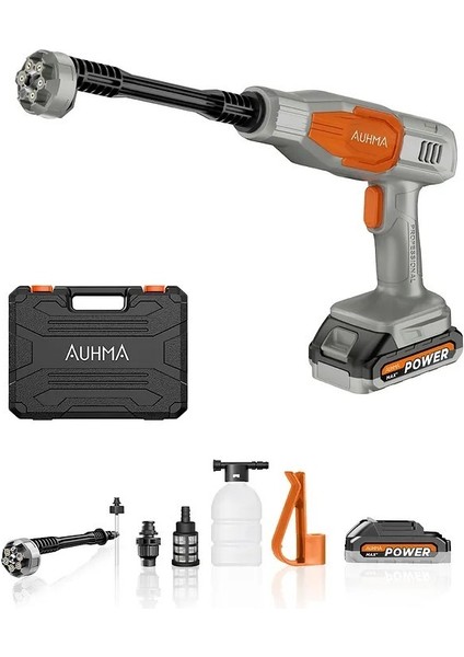 Acr-05 Akülü Basınçlı Araç Yıkama Makinesi | 37.500MAH Çift Batarya | 203 Psı Güç | 17500 Rpm fiyatları