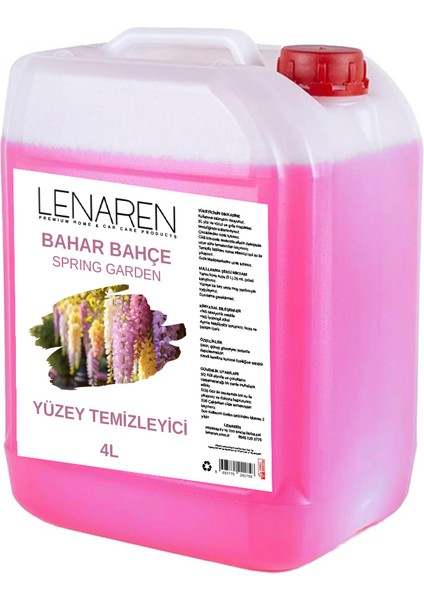 Yüzey Temizleyici Bahar Bahçe 4lt