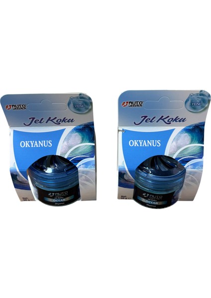 Jel Kavanoz Koku Okyanus Kokulu 2 Adet Fiyatıdır
