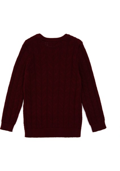 Erkek Çocuk Bordo Kazak /triko 50315638-VR014 fiyatları