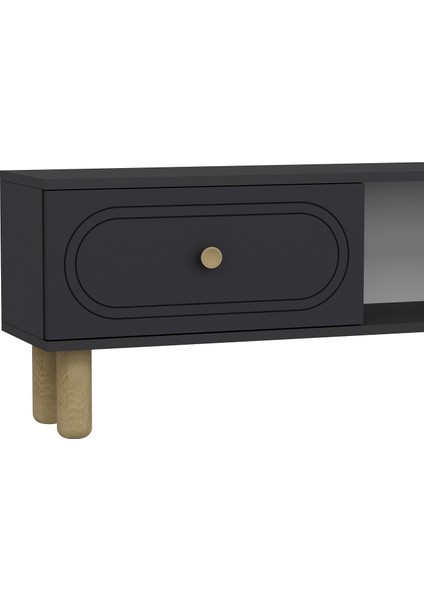 Polenct Bohem Tv Sehpası Antrasit-Antrasit fırsatları