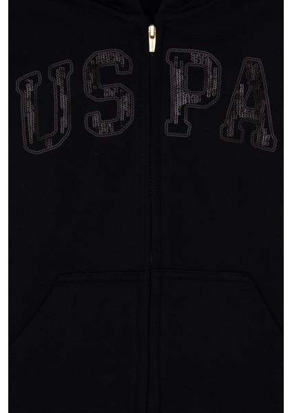 Kız Çocuk Siyah Sweatshirt 50314936-VR046 modelleri