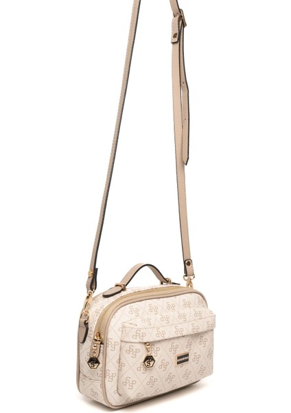 Bej - Kum SP1186 Kadın Çapraz Çanta modelleri