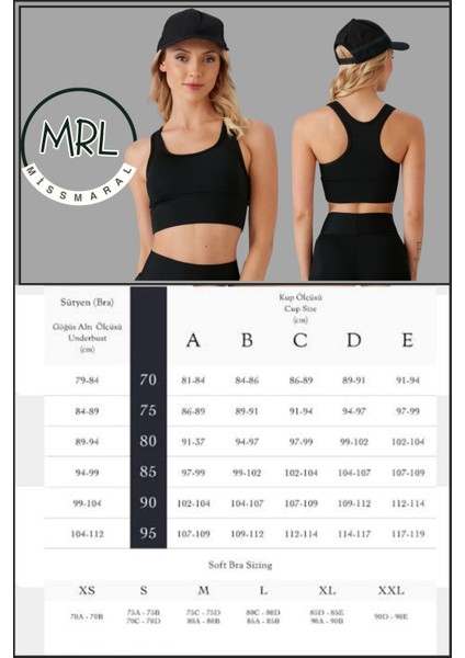 Kadın Mavi Spor Büstiyer Crop Halter Yaka Pedli Toparlayıcı Likralı Dalgıç Havuz Denize Uygun