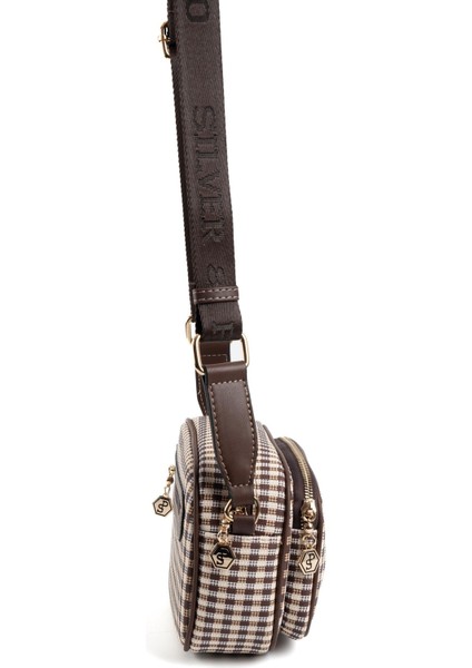 Kahve Sarı - Kahve SP1111 Kadın Çapraz Çanta fırsatları