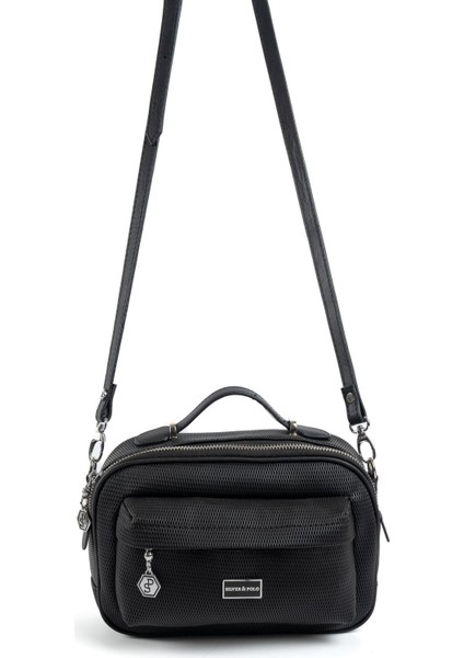 Siyah SP1186 Kadın Çapraz Çanta