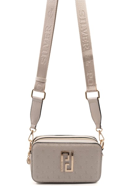 Bej - S.bej SP1078 Kadın Çapraz Çanta