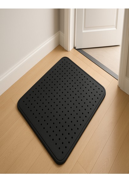 Eva Malzemeden Kum Dağılmasını Önleyen Kaymaz ve Dayanıklı Kedi Tuvalet Önü Paspas 50X50 cm fırsatları