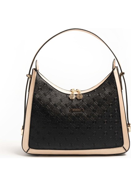 Siyah - S.nut SP1187 Kadın Omuz Çantası