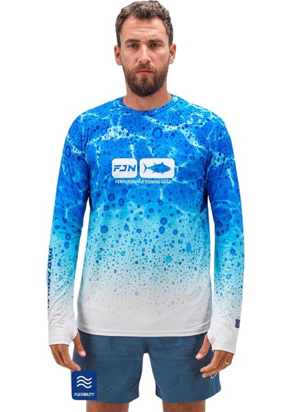 Pro Angler S24 T-Shirt Blue Ocean Medium (M) modelleri