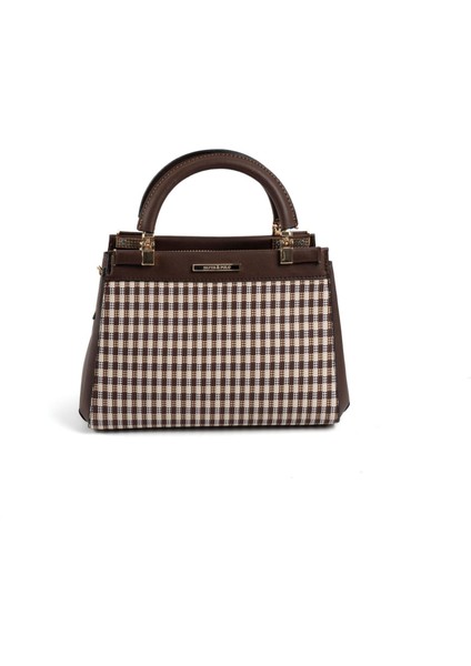 Kahve Sarı - Kahve SP1193 Kadın El Çantası modelleri