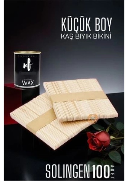 Ağda Spatulası Solingen Küçük Boy 100 Adet fiyatları