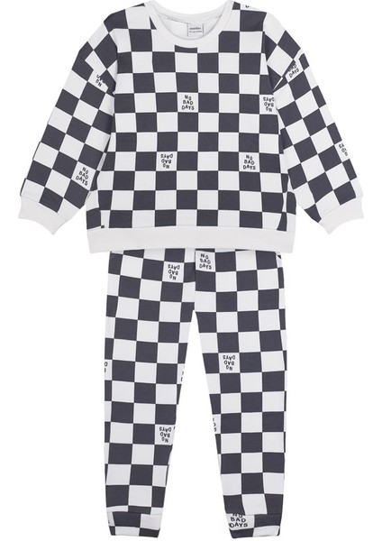 Gri No Bad Days Sweatshirt Pantolon Set fiyatları