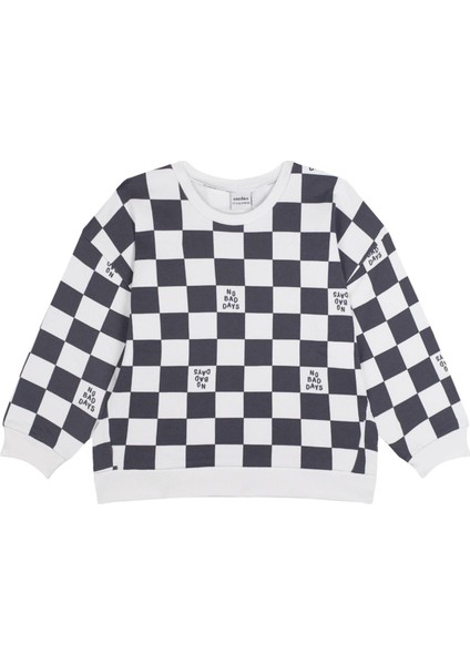 Gri No Bad Days Sweatshirt Pantolon Set modelleri