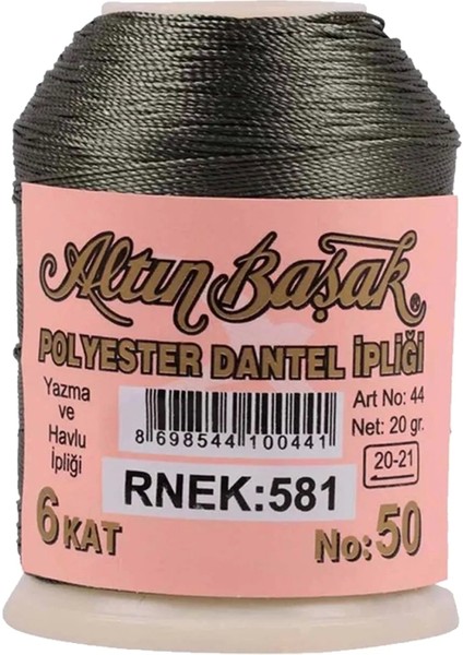 3 Adet Altınbaşak Oya ve Dantel Ipi 20 gr - - No: 581 modelleri