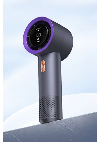 Taşınabililir Mini USB Şarjlı Turbo Dijital Ekranlı El Vantilatör Fan Soğutucu T13 modelleri