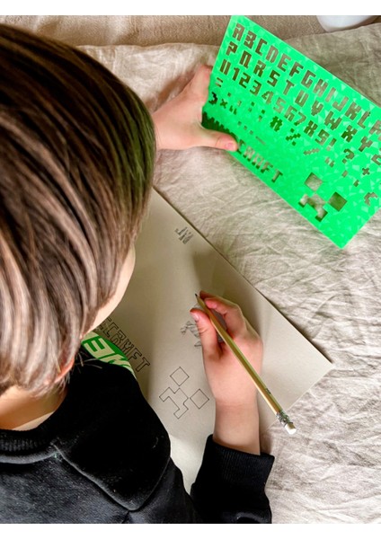 – 3D Baskı Minecraft Blok Tasarımlı Şekilli Cetvel | Pla Malzeme, Renkli ve Dayanıklı modelleri