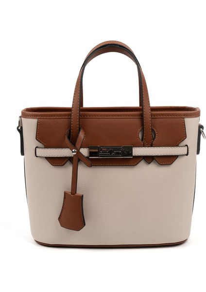Bej - Taba SP1185 Kadın El Çantası