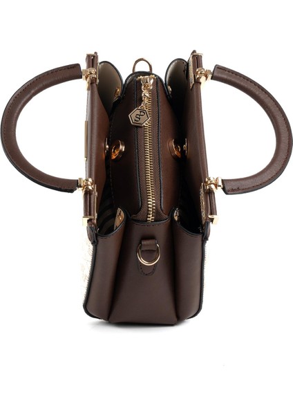 Bej - Kahve SP1193 Kadın El Çantası modelleri