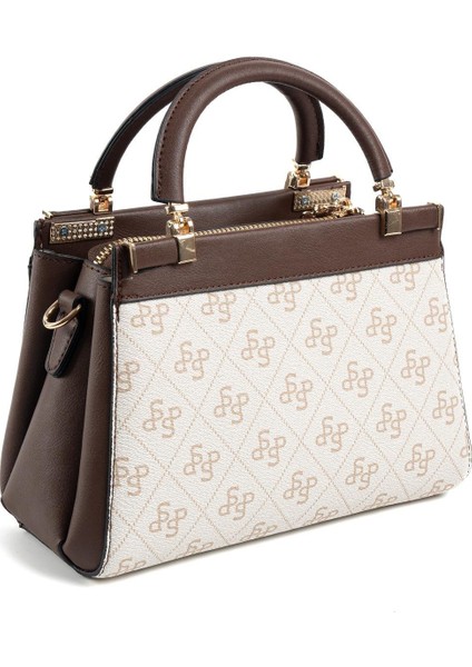 Bej - Kahve SP1193 Kadın El Çantası fırsatları