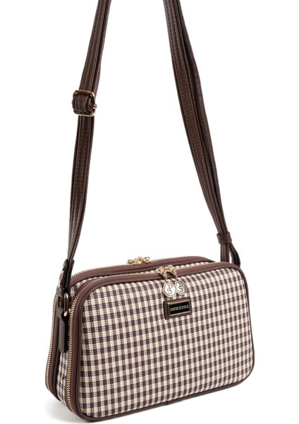 Kahve Sarı - Kahve SP899 Kadın Çapraz Çanta modelleri