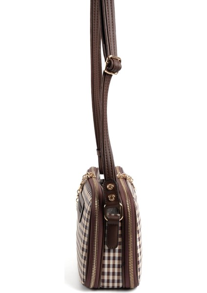 Kahve Sarı - Kahve SP899 Kadın Çapraz Çanta fırsatları