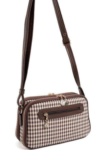 Kahve Sarı - Kahve SP899 Kadın Çapraz Çanta indirimleri