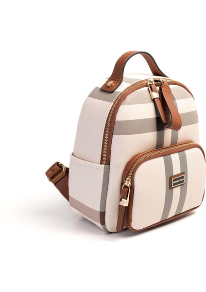 Krem - Taba SP1130 Kadın Sırt Çantası fiyatları