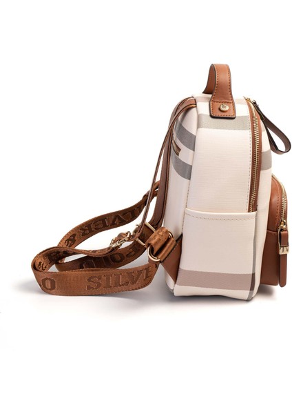 Krem - Taba SP1130 Kadın Sırt Çantası modelleri