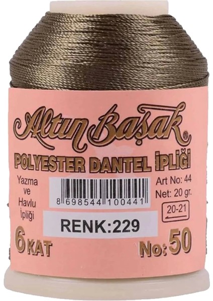 3 Adet Altınbaşak Oya ve Dantel Ipi 20 gr - - No: 229 modelleri