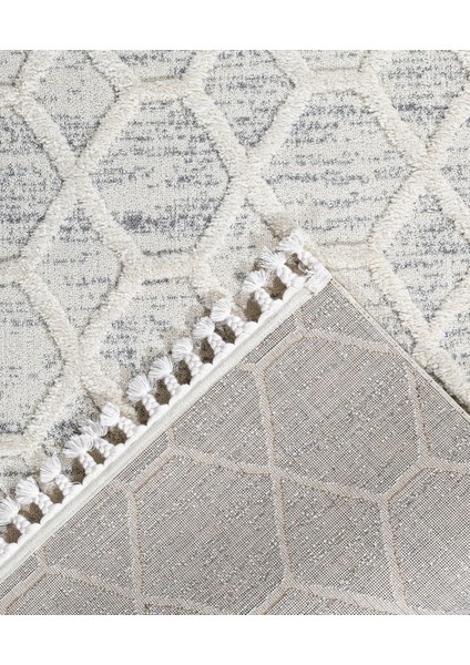 Gokak Geometrik Krem Polyester Dikdörtgen Modern Desenli Akrilik Hav Vermeyen Leke Tutmayan Kolay Temizlenen Yumuşak Makine Salon Yolluk Mutfak Halı modelleri