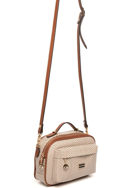 Bej - Taba SP1186 Kadın Çapraz Çanta fiyatları