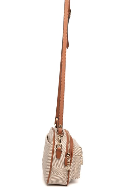 Bej - Taba SP1186 Kadın Çapraz Çanta modelleri