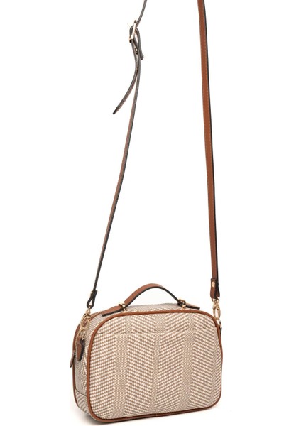 Bej - Taba SP1186 Kadın Çapraz Çanta fırsatları