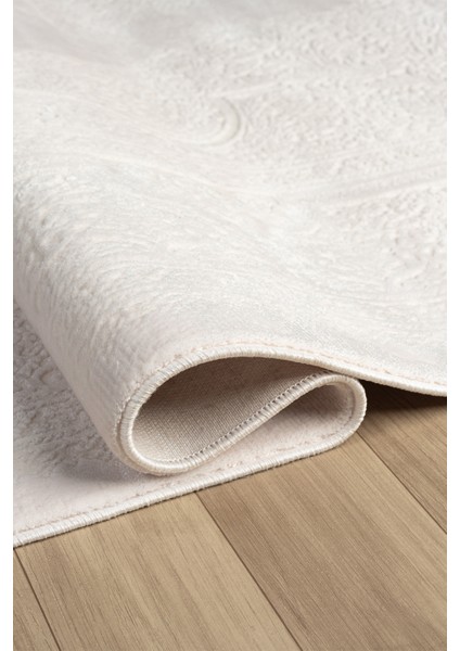 Diva Krem Halı Akrilik Halı Yumuşak Dokulu Salon Oturma Odası Yatak Odası Halısı 0277 modelleri