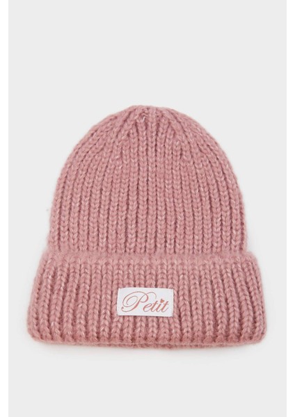 Kız Çocuk Dokuma Etiketli Bere C7169A825WN