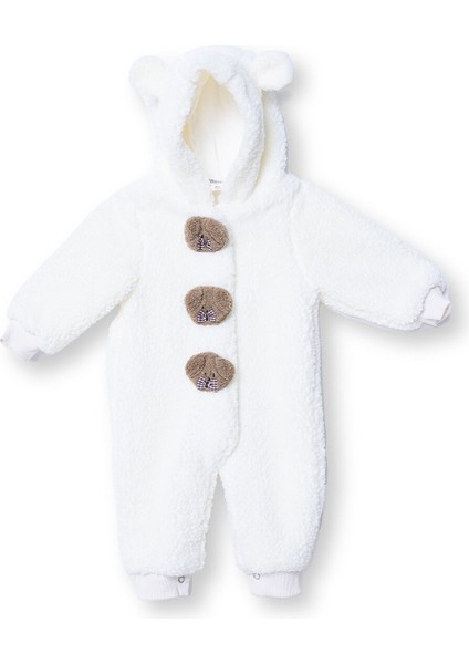 Yenidoğan Erkek Bebek Welsoft Patiksiz Tulum Çıtçıtlı Uzun Kol Patikli