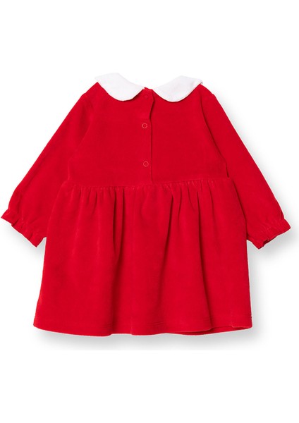Kız Bebek Elbise Çıtçıtlı New Year Bisiklet Yaka Uzun Kol fiyatları