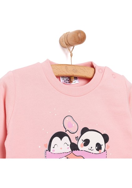 Basic Kız Az Şardonlu Sweatshirt Kız Bebek fiyatları